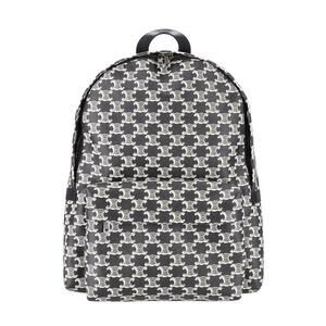 Celine Triomphe Backpack Black White M